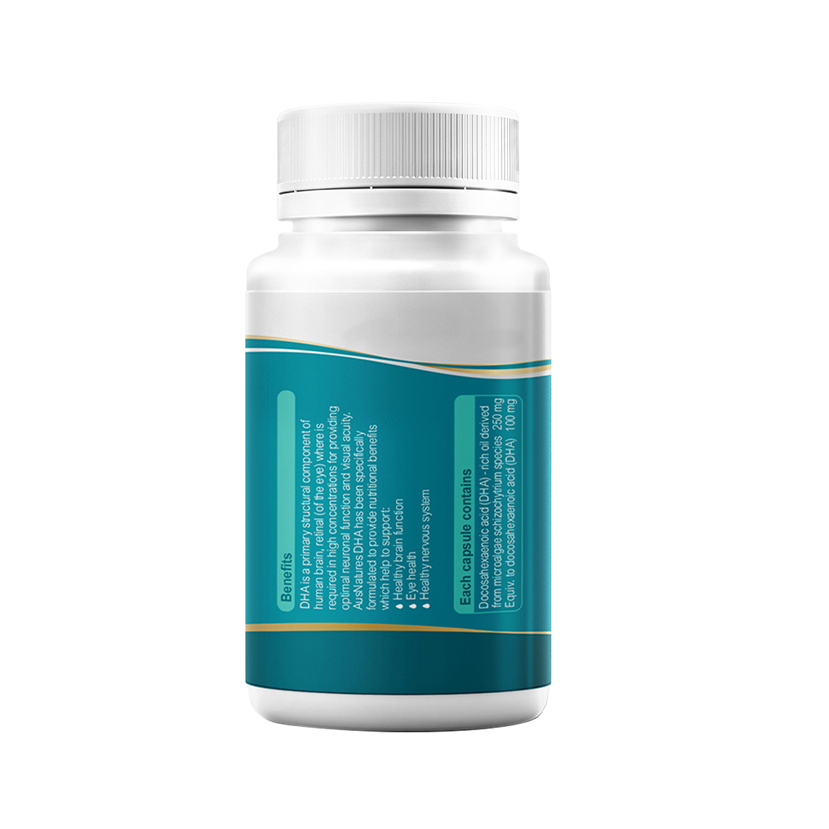 Viên Uống DHA AusNatures - Hỗ Trợ Chức Năng Não Bộ, Thị Lực & Hệ Thần Kinh - Lọ 60 Viên - Hình ảnh 2