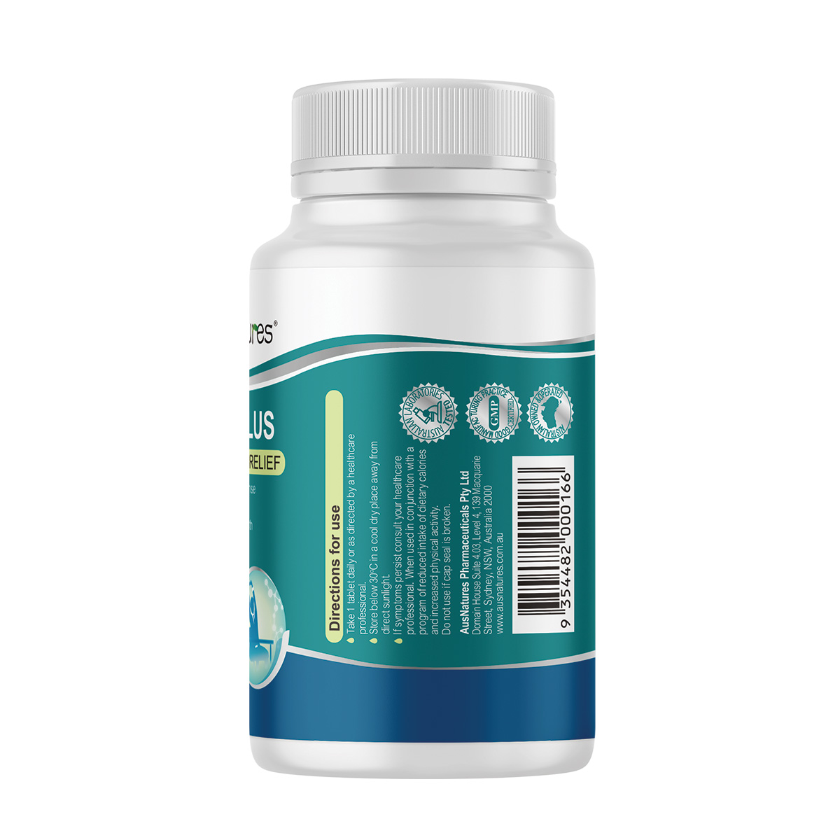 Viên Uống Vitamin B Tổng Hợp - Ausnatures Supper B Plus - Duy Trì Năng Lượng, Hỗ Trợ Thần Kinh - 60 viên - Hình ảnh 3