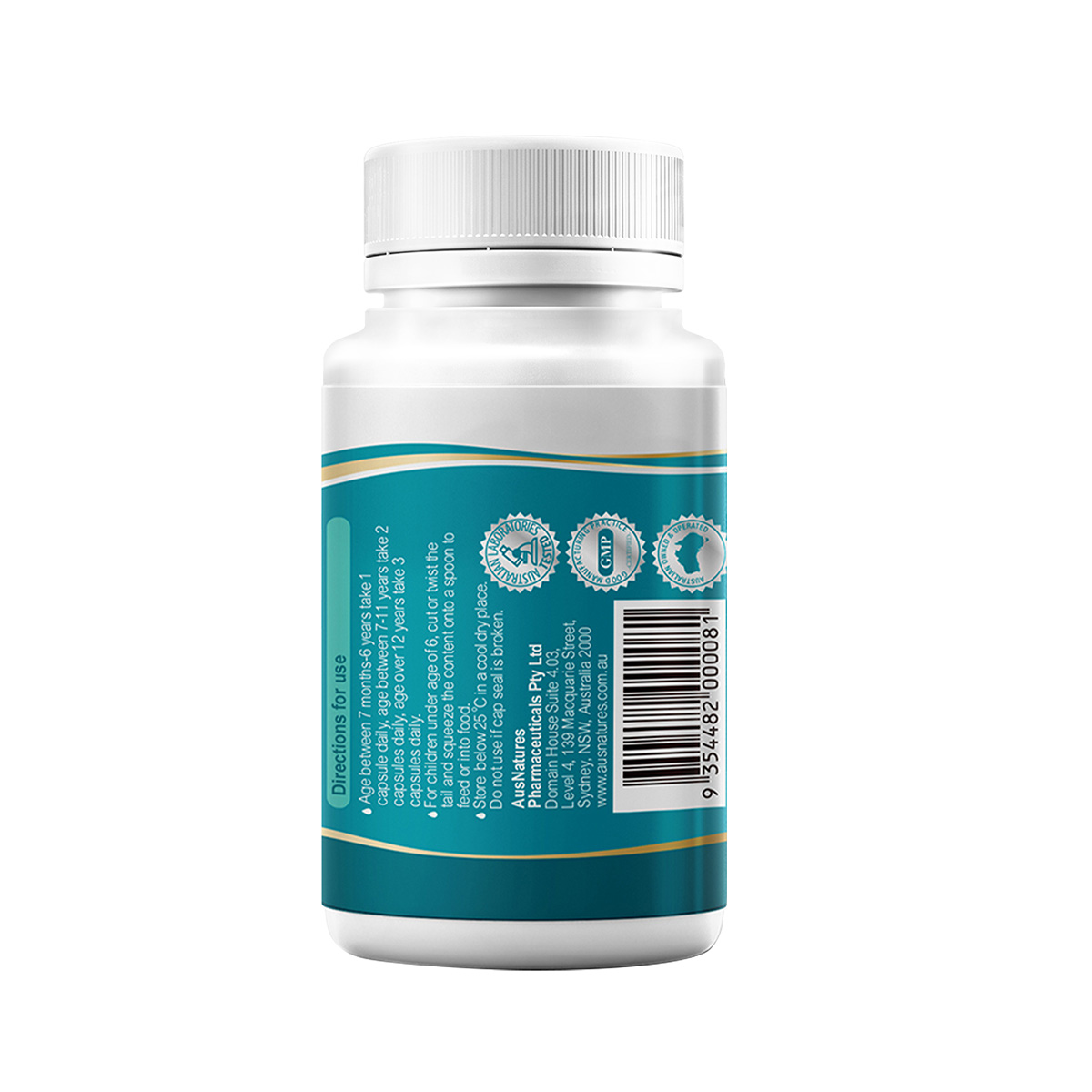 Viên Uống DHA AusNatures - Hỗ Trợ Chức Năng Não Bộ, Thị Lực & Hệ Thần Kinh - Lọ 60 Viên - Hình ảnh 3