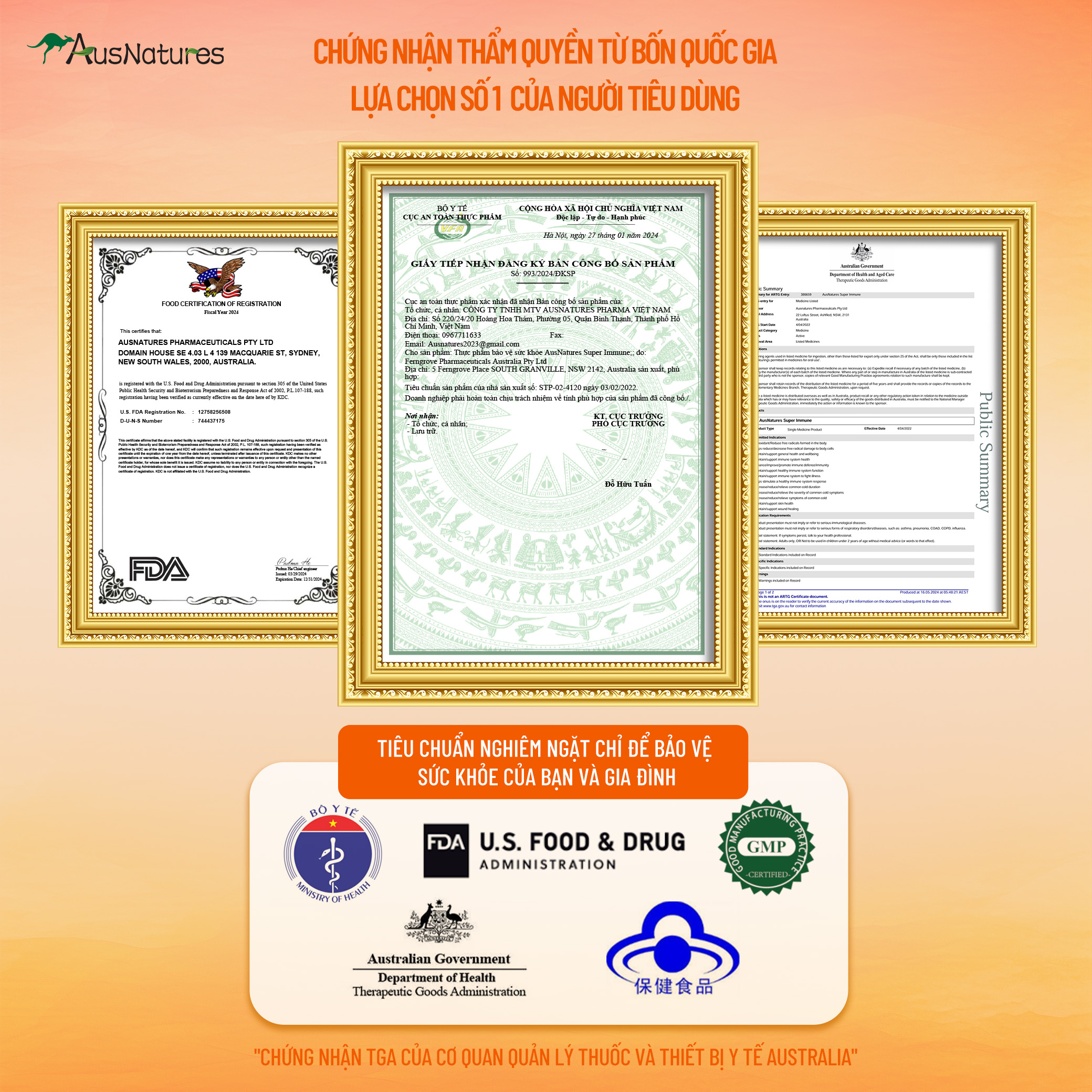 Viên uống Kẽm & C – Tăng đề kháng, giảm mụn, đẹp da, mờ thâm - AusNatures Super Immune - Lọ 60 viên - Hình ảnh 8